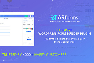 ARForms Плагин Конструктора форм WordPress