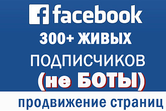 Продвижение страницы Facebook - 200 реальных русскоговорящих подписчиков