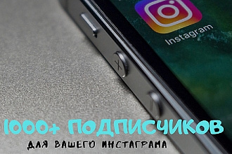 1000+ подписчиков в Инстаграм