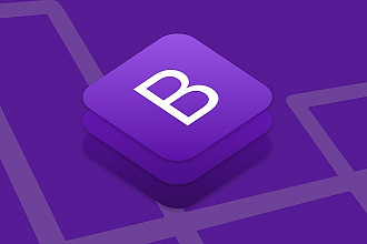 Верстаю psd макет на bootstrap 4 + jquery