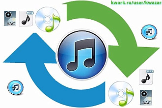 Конвертация форматов аудио файлов в любой другой