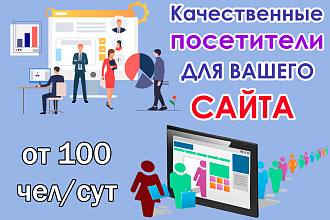 15000 посетителей на Ваш сайт из поисковых систем в течение 7 дней