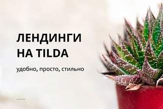 Лендинги на Tilda