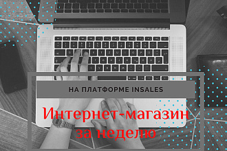 Создам интернет-магазин за 7 дней на платформе InSales