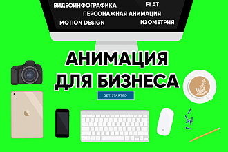 Сделаю стильный анимационный продающий видеоролик