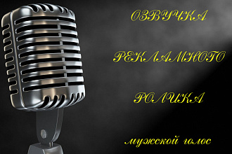 Озвучка рекламного ролика