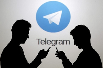 500 просмотров на канал Telegram