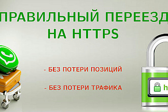 Перенос сайта с http на https. Качественно, дорого