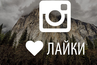 Лайки на ваши посты в Instagram +2000 штук качество