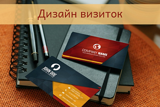 Разработка макета визитки