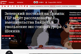 Адаптивный премиум для сайта на Wordpress Lifetheme 01 0