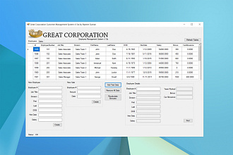 Создать windows forms приложение