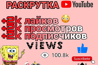 Раскрутим ВАШ youtube КАНАЛ