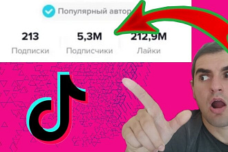 1000 подписчиков на профиль Тик Ток. Гарантия
