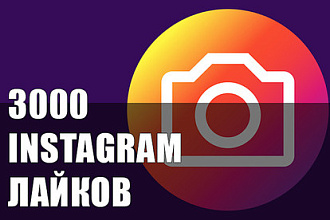 Добавим 3000 лайков в инстаграм