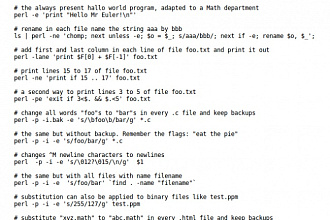 Пишу скрипты на Perl