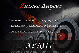 Качественный аудит рекламной кампании Яндекс Директ