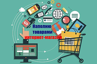Наполню интернет-магазин товарами