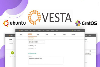 Установка панели управления VestaCP