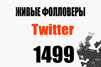1499 читателей в Twitter +бонус 199 лайков