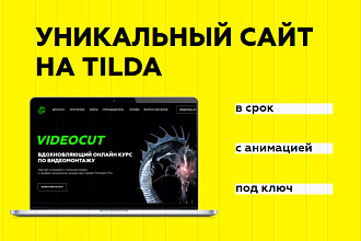 Создам уникальный лендинг на Tilda в срок