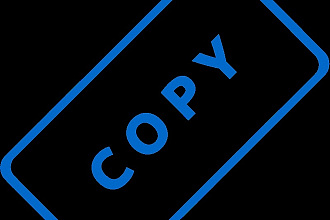 Копия главной страницы или Landing Page, сохранив эффекты анимации