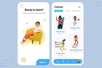 UI UX дизайн мобильного приложения