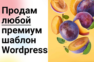 Продам любой премиум шаблон Wordpress