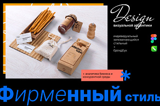 Разработаю брендбук, дизайн фирменного стиля под ключ