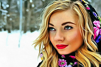 Нарисую для Вас ДВА красивых арта или портретов по Вашему фото