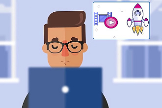Профессиональный анимационный ролик под ключ, анимационное видео