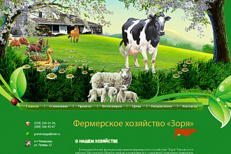 Дизайн шапки сайта