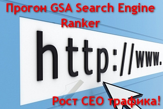 Прогон сайта GSA Search Engine Ranker