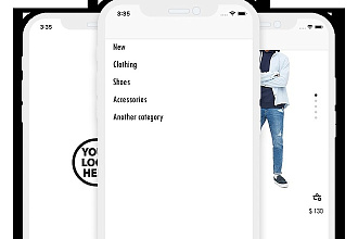 IOS шаблон магазина
