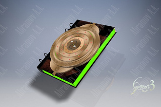 Создание деталей и сборки деталей в Autodesk Invertor