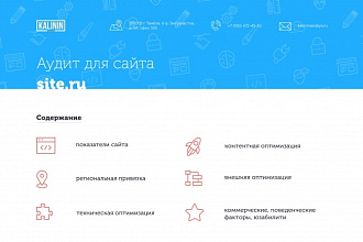 Полный SEO аудит сайта