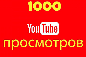 Написать 1000 качественных просмотров ютуб