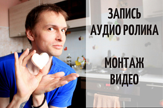 Напишу или озвучу аудио, видео ролик