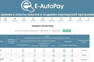 Подключу CRM систему E-Auto Pay для Landing page