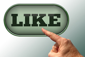 1000 живых лайков в facebook