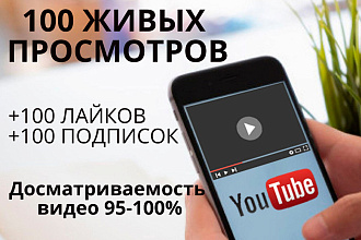Просмотры и лайки на YouTube