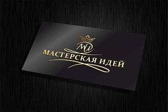 Дизайн двухсторонней визитки