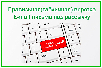 Сверстаю E-mail письмо под рассылку
