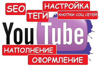 Создание YouTube канала, оформление, настройка, поисковая оптимизация