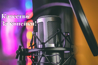 Сделаю вам студийное качество звука для видео или даже песни
