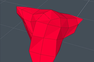 3D мадель в плохом качестве