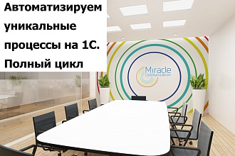 Консультация по автоматизации уникальных процессов на 1С