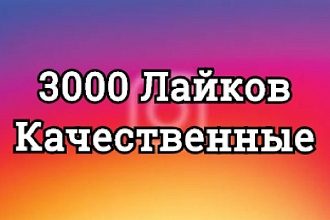 3000 лайков ОТ ЖИВЫХ ЛЮДЕЙ