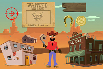 Создам 2D элементы для вашей игры