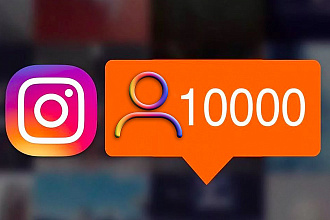 10000 Подписчиков Инстаграм с бонусами